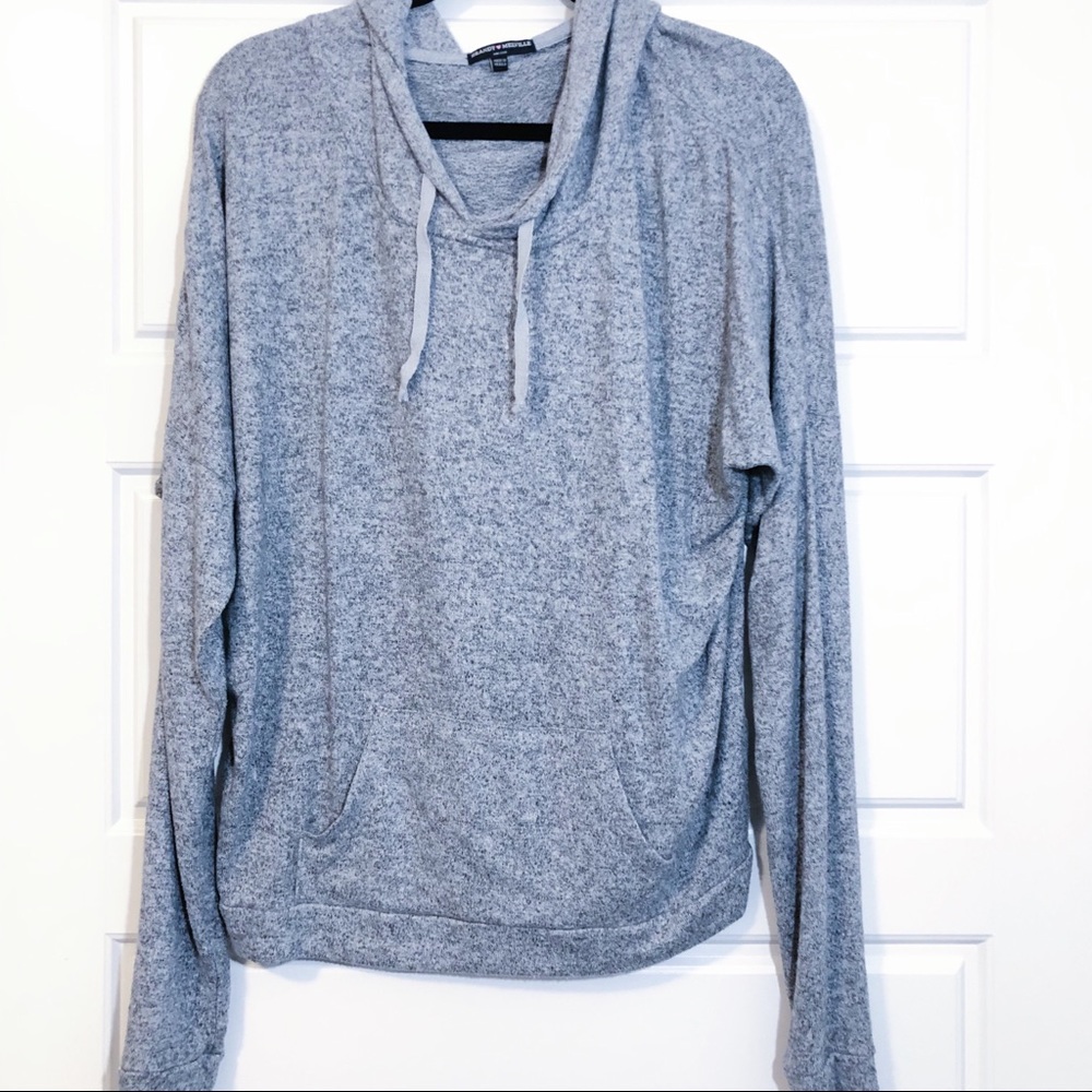 Brandy Melville Hooded Long Sleeve